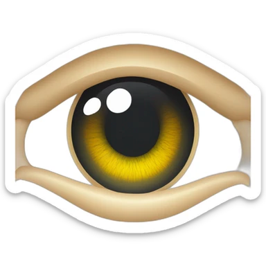 Logo for ophthalmology Doctor named Akram Ben Younes sticker