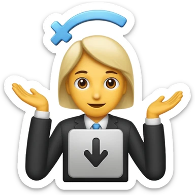 Naked woman with no bra with giant breasts as big as her head being milked sticker