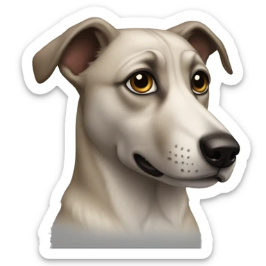 therian dog sticker