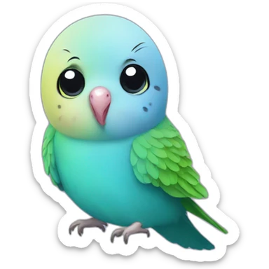 Budgie sticker