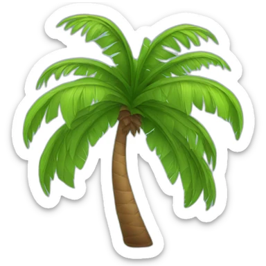 palm tree sticker