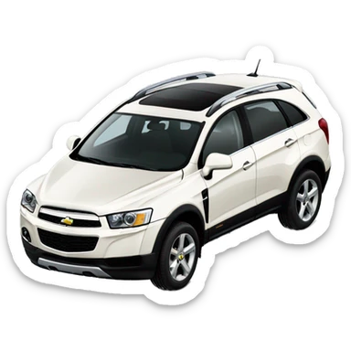 Car Chevrolet captiva  sticker
