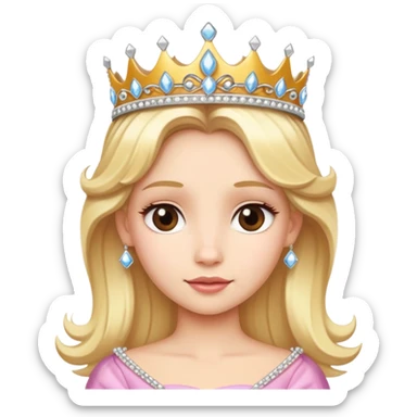Princesa rubia  sticker
