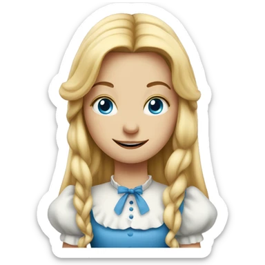 Alice in Wonderland sticker