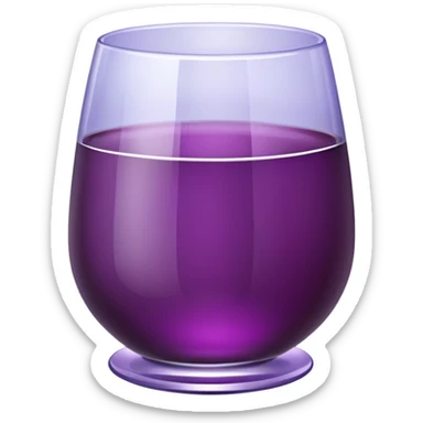 grape juice sticker