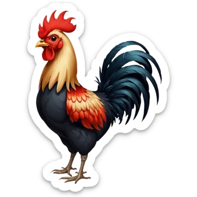 a cock sticker