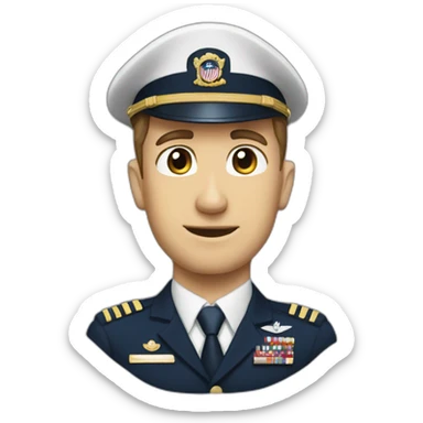 Navy guy sticker