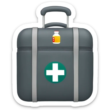 medical bag sticker