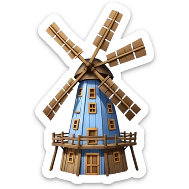 windmill sticker