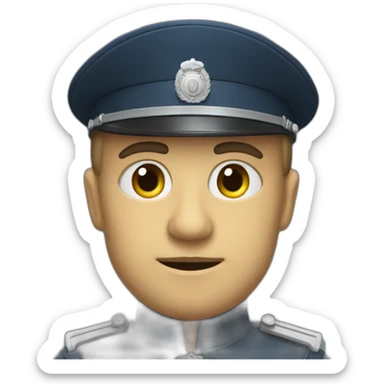 gendarme sticker