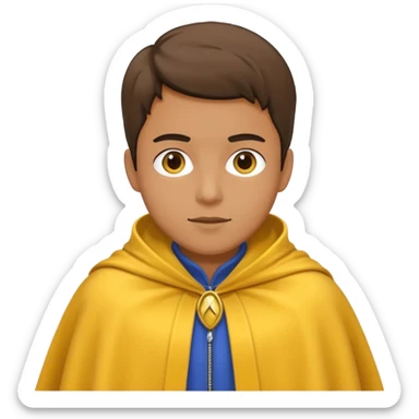 yellow cape inspired by Peaky Blinders sticker