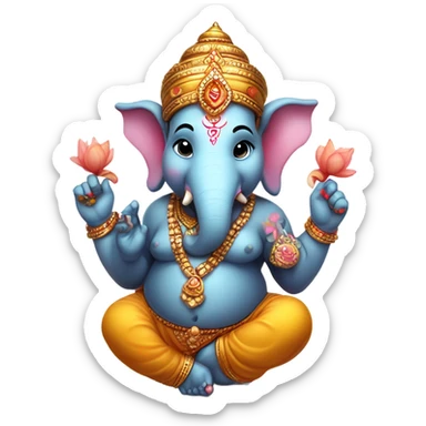 Bal Ganesha  sticker