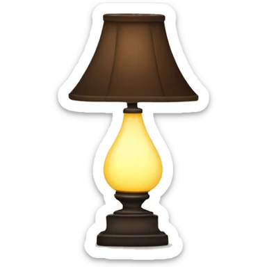 Lamp sticker