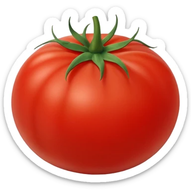 tomato without leaves sticker