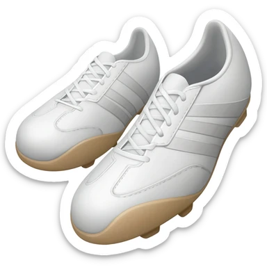 If you are looking for soccer cleats with smooth soles, they should be white with beige soles. sticker
