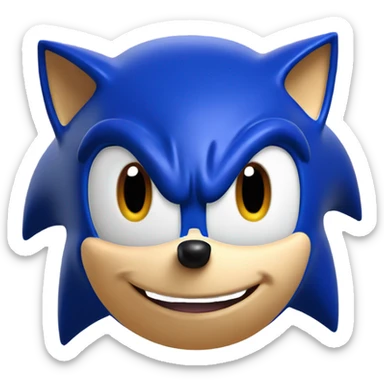 Sonic The Hedgehog sticker