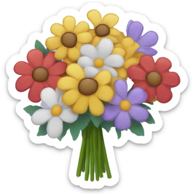 Flower bouquet  sticker
