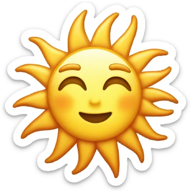 california sun sticker