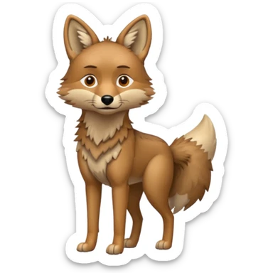 Coyote sticker