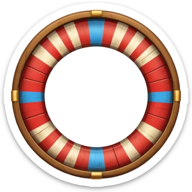 circus ring sticker