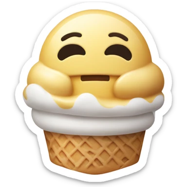 hokkaido withice cream sticker