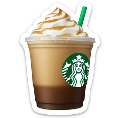Starbucks drink sticker