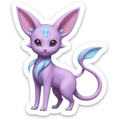 Amaura-Espeon-Pokémon (full body) sticker
