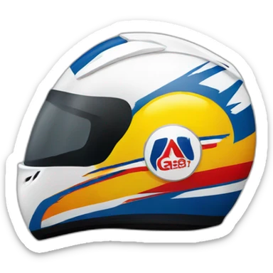 motorbike helmet schwantz sticker