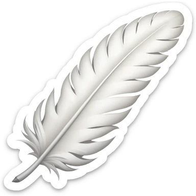 Make this as a single left wing 🪽 in a text form sticker