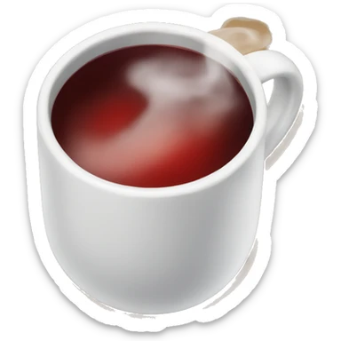 Hot wine  sticker