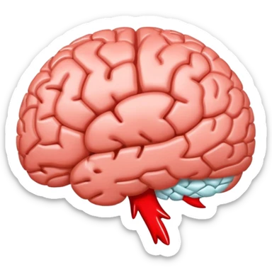 The Ghostbusters logo is a ghost with a red slash over him. I want the same thing except with a brain replacing the ghost. The circle and red line should still be there. sticker