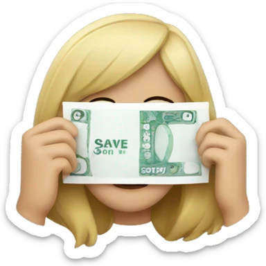 SAVE BUYING sticker