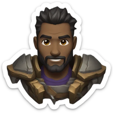 graves from the game League of Legends sticker