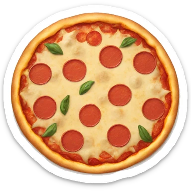 Pizza sticker