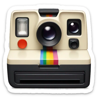 Polaroid camera  sticker