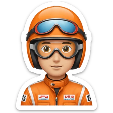 motor test (sport) sticker