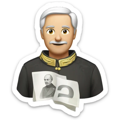 Russian rubles sticker