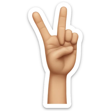 Finger wagging no sticker