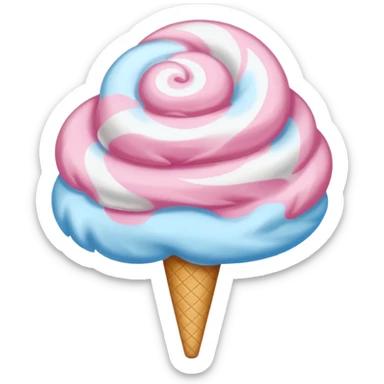 Cotton Candy sticker