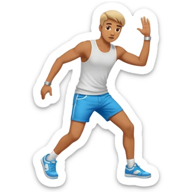 guy twerking sticker
