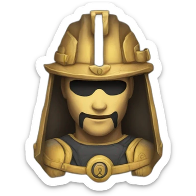 A device that inspires individuals to make ultimate sacrifices for the protection of their communities and that is worn around their body. sticker