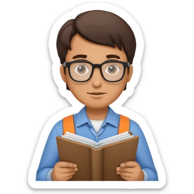 thinking architect that holds architecture plan sticker