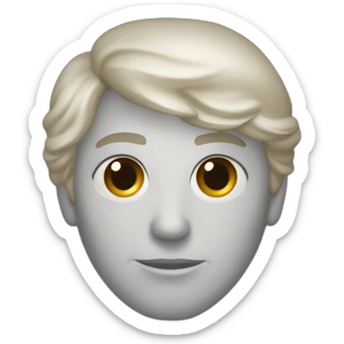 Person that is wearing Loro Piana and having eyes looking like diamonds sticker