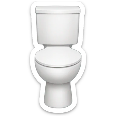 man toilet sticker