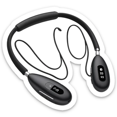 Neckband bleutooth sticker