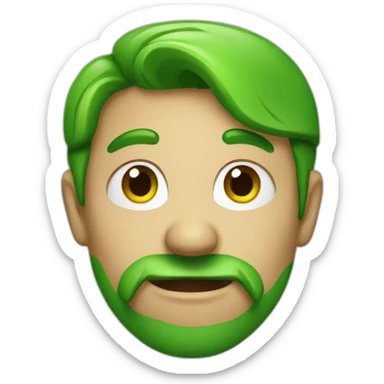 Manzana verde sticker