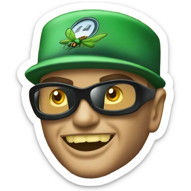 Green hornet cereal  sticker