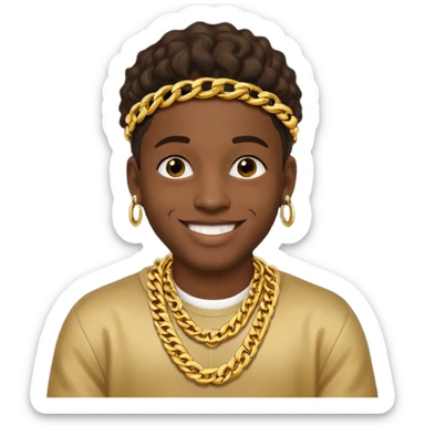 Gué Italian rapper sticker