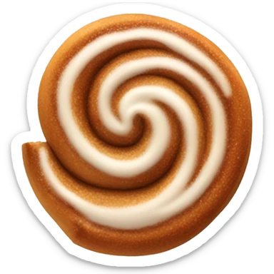 cinnamon swirl  sticker