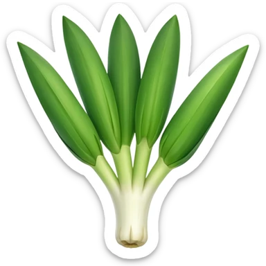 Leek sticker